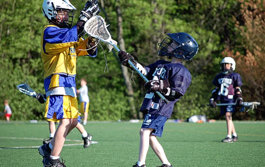 Young Lacrosse Players